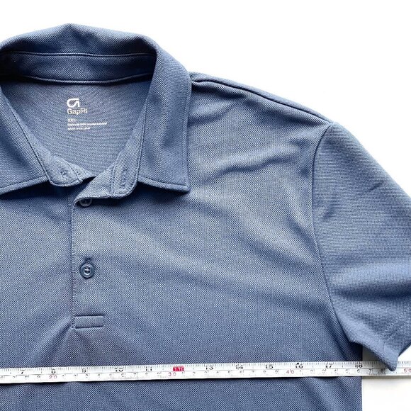 GapFit Performance Polo Shirt Boys XXL 14-16 Short Sleeve Quick Dry Golf Tennis - Picture 10 of 11